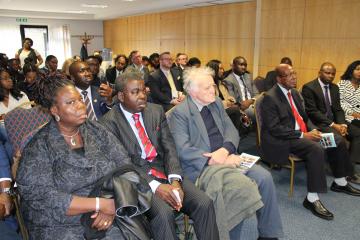 the audience listening to aare babalolas lecture